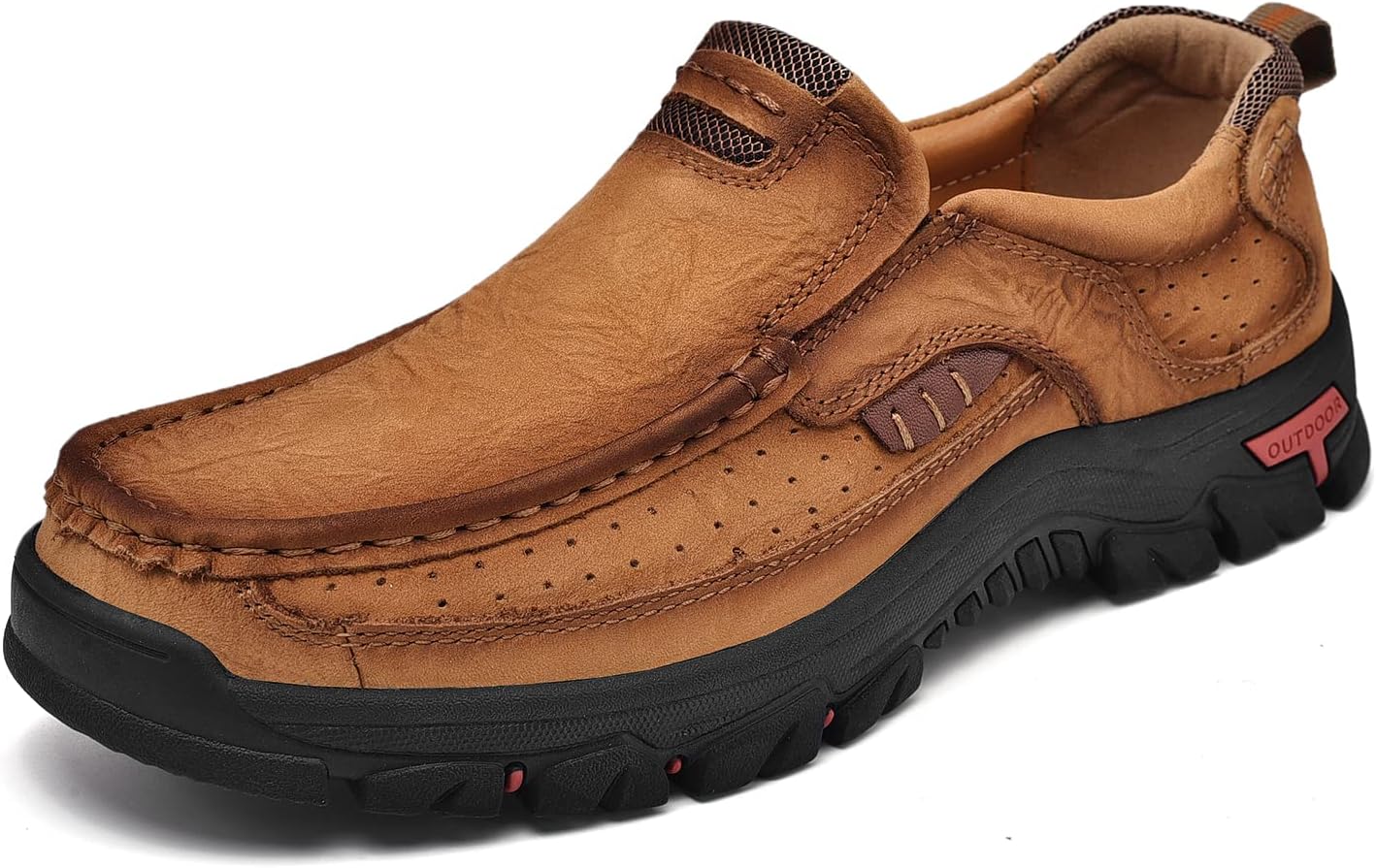 Мужские повседневные слипоны лоферы Классические кожаные туфли для ходьбы и походов Комфортные для работы, офиса и прогулок на улице Mostelo, коричневый
Мужские повседневные слипоны лоферы Классические кожаные туфли для ходьбы и походов Комфортные для работы, офиса и прогулок на улице Mostelo, коричневый