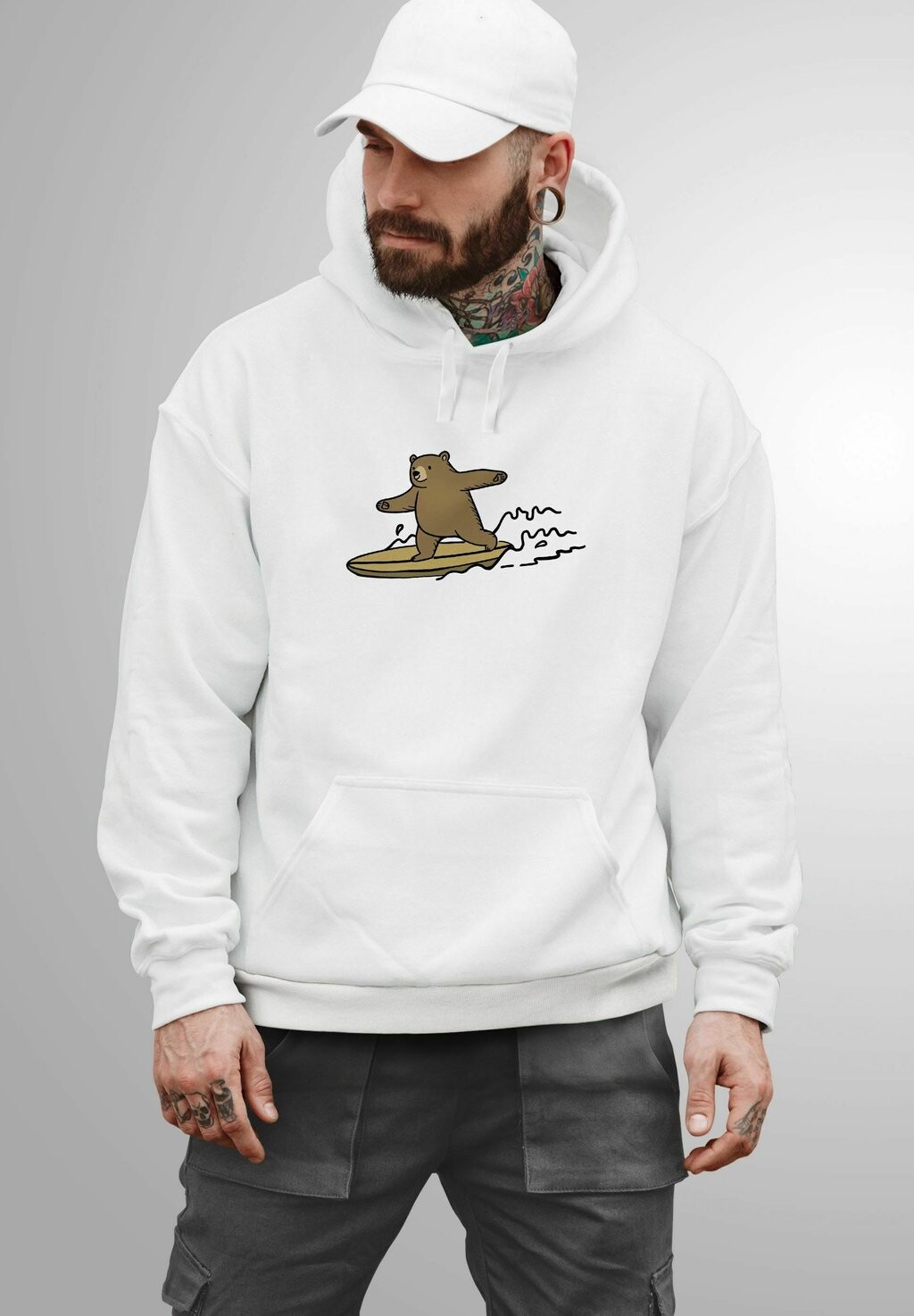 Толстовка с капюшоном BÄR SURFING AUFDRUCK MOTIV FASHION STREETSTYLE Neverless, белый
Толстовка с капюшоном BÄR SURFING AUFDRUCK MOTIV FASHION STREETSTYLE Neverless, белый
