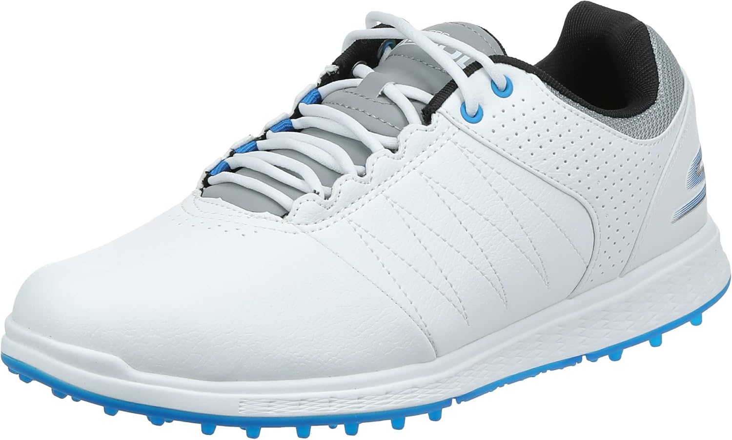 Мужские гольф-кроссовки Skechers Pivot без шипов, белый/серый/синий
Мужские гольф-кроссовки Skechers Pivot без шипов, белый/серый/синий