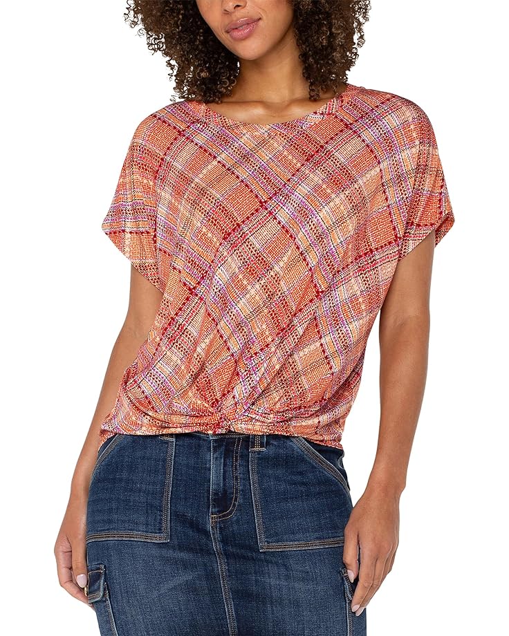 Топ Liverpool Los Angeles Crew Neck Knit Top With Front Twist Detail, цвет Clementine Multi Plaid
Топ Liverpool Los Angeles Crew Neck Knit Top With Front Twist Detail, цвет Clementine Multi Plaid