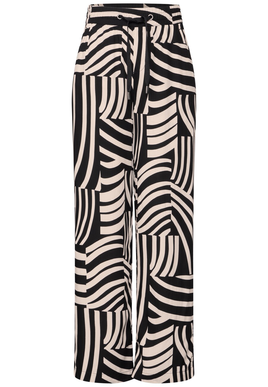 Брюки свободного кроя STREET ONE, черный
Брюки свободного кроя STREET ONE, черный