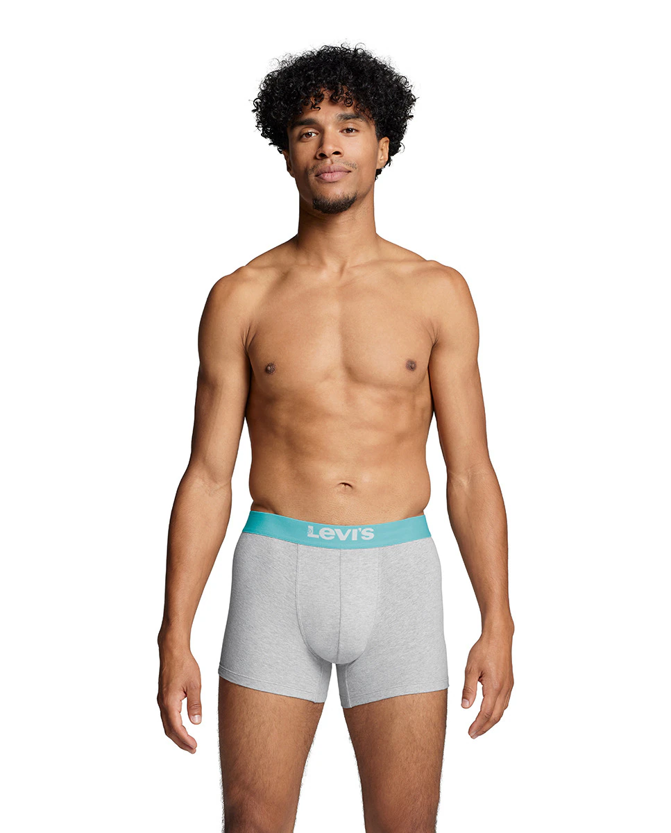 Набор из 2 мужских трусов Levi's однотонных цветов из натурального хлопка, серый
Набор из 2 мужских трусов Levi's однотонных цветов из натурального хлопка, серый