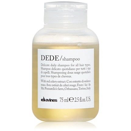 Шампунь DEDE Delicate Daily Cleansing for All Hair Types 2.5 Fl Oz
Шампунь DEDE Delicate Daily Cleansing for All Hair Types 2.5 Fl Oz
