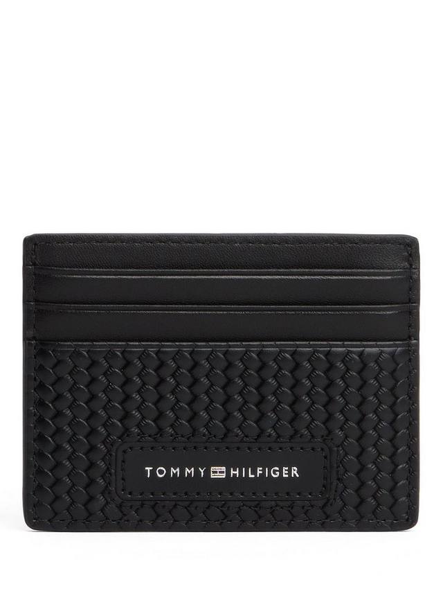 Кожаный кошелек с плетеной текстурой Tommy Hilfiger, Black
Кожаный кошелек с плетеной текстурой Tommy Hilfiger, Black