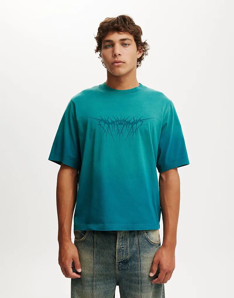 Укороченная футболка Cotton On с графическим принтом в изумрудно-кибер-цвете Cotton On
Укороченная футболка Cotton On с графическим принтом в изумрудно-кибер-цвете Cotton On