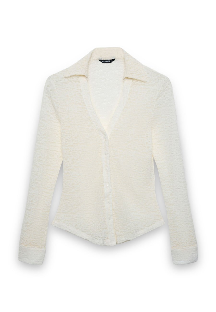 Блуза Calliope TINTA UNITA, Bianco Lana/Off-White
Блуза Calliope TINTA UNITA, Bianco Lana/Off-White