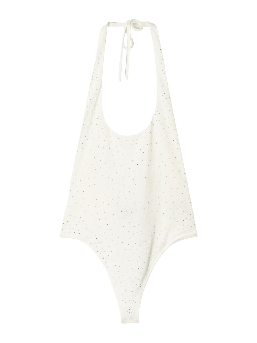 Боди-рубашка Bershka, белый
Боди-рубашка Bershka, белый