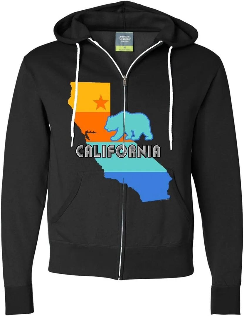 Толстовка с капюшоном на молнии California Bear State Stripes Dolphin Shirt Co
Толстовка с капюшоном на молнии California Bear State Stripes Dolphin Shirt Co