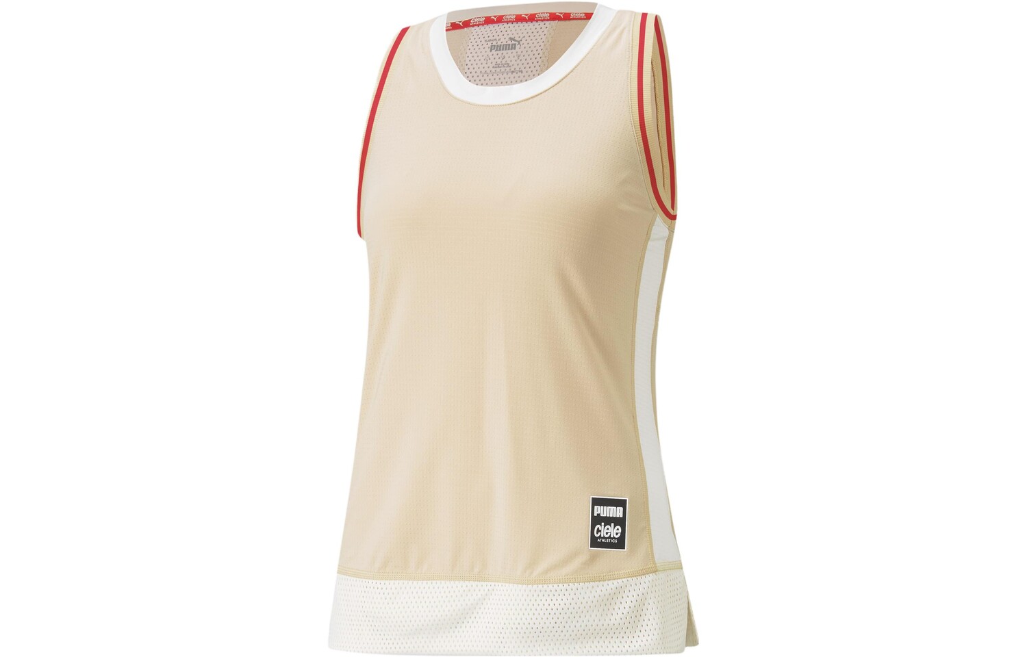 X Ciele Cobranded Series Sports Vest Women's Off White Puma
X Ciele Cobranded Series Sports Vest Women's Off White Puma