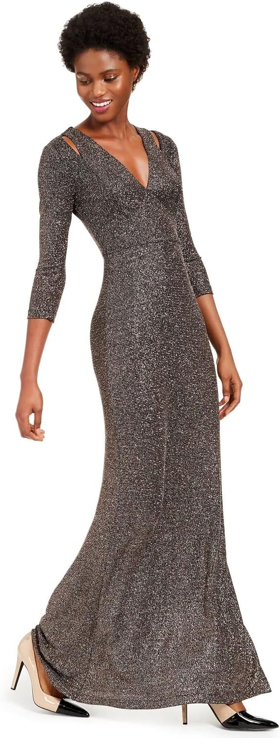 Женское вечернее платье Calvin Klein с вырезами и мерцающим эффектом, Black Multi
Женское вечернее платье Calvin Klein с вырезами и мерцающим эффектом, Black Multi