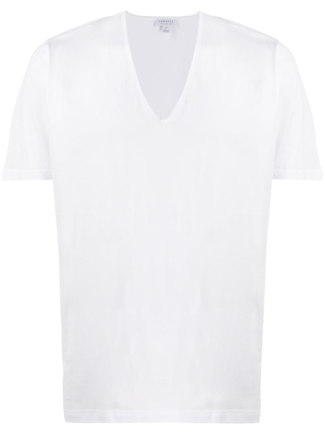 Футболка с V-образным вырезом Sunspel, белый
Футболка с V-образным вырезом Sunspel, белый