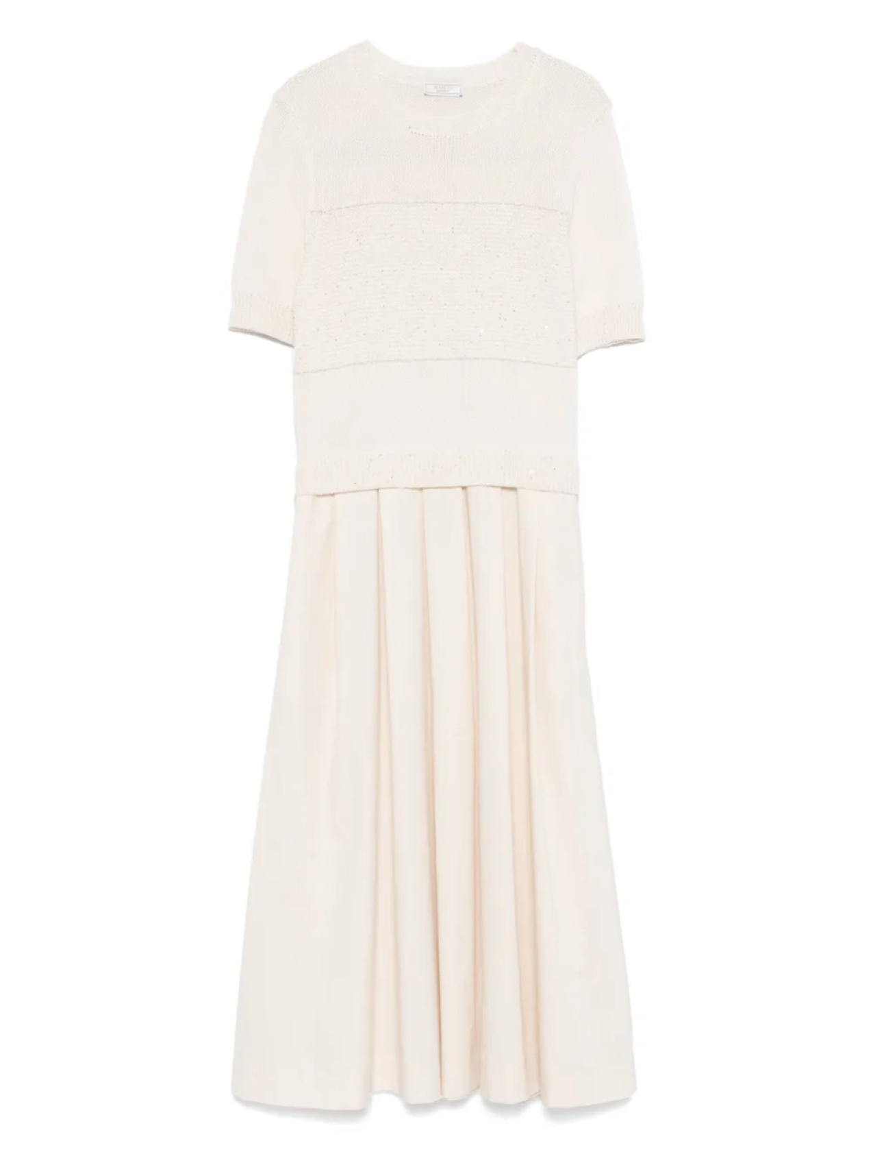 Платье миди с контрастными вставками Peserico, нейтральный
Платье миди с контрастными вставками Peserico, нейтральный