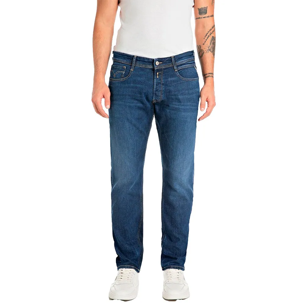 Джинсы Replay M1005.000.573840, синий
Джинсы Replay M1005.000.573840, синий