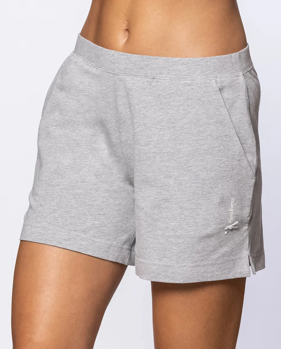 Женские короткие пижамные брюки из хлопка стрейч Punto Blanco, серый
Женские короткие пижамные брюки из хлопка стрейч Punto Blanco, серый