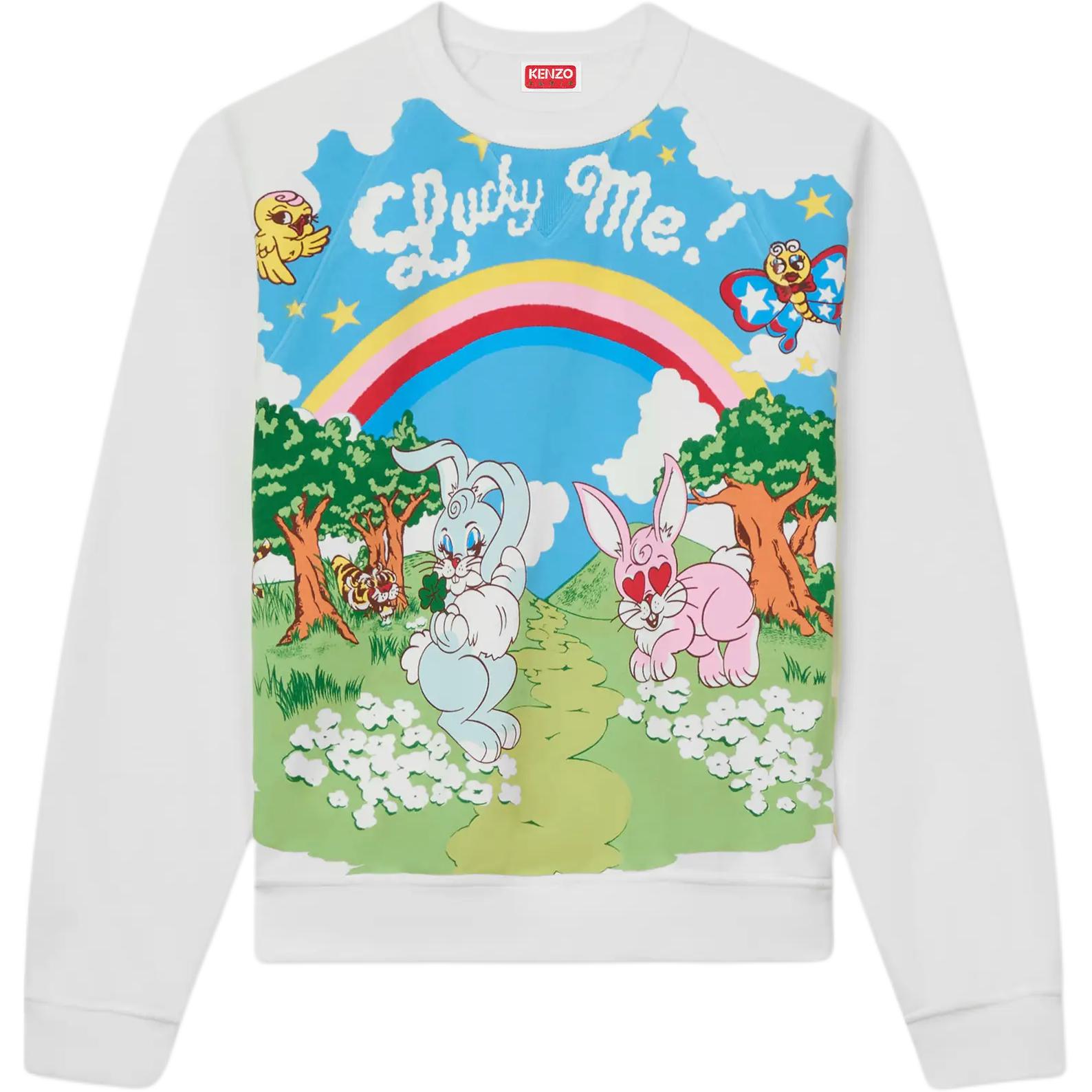 KENZO Белая женская толстовка, Белый, KENZO Белая женская толстовка
KENZO Белая женская толстовка, Белый, KENZO Белая женская толстовка