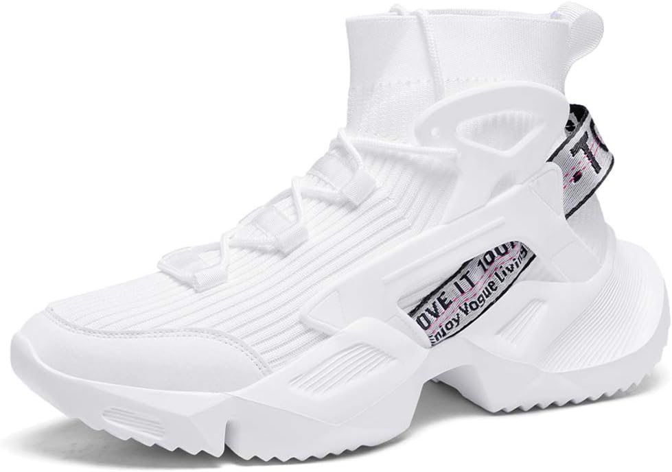 Мужские кроссовки YOHI для бега, высокие кеды, стильные теннисные и прогулочные обувь, повседневные спортивные кроссовки для тренажерного зала, белый
Мужские кроссовки YOHI для бега, высокие кеды, стильные теннисные и прогулочные обувь, повседневные спортивные кроссовки для тренажерного зала, белый
