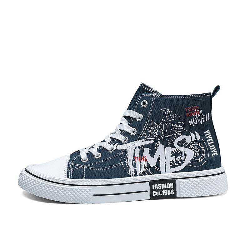 YIVELOVE Антискользящие износостойкие высокие кеды мужские синие, цвет Blue
YIVELOVE Антискользящие износостойкие высокие кеды мужские синие, цвет Blue