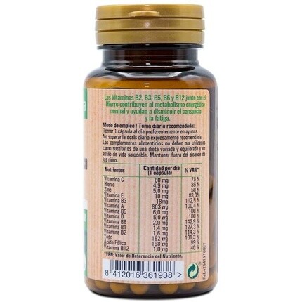 Мультивитаминный комплекс 60 капсул Naturtierra
Мультивитаминный комплекс 60 капсул Naturtierra