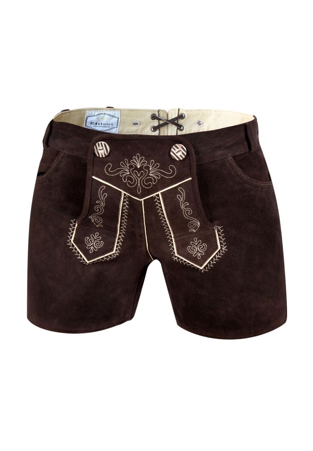 Женские кожаные шорты EDELNICE, темно-коричневый
Женские кожаные шорты EDELNICE, темно-коричневый
