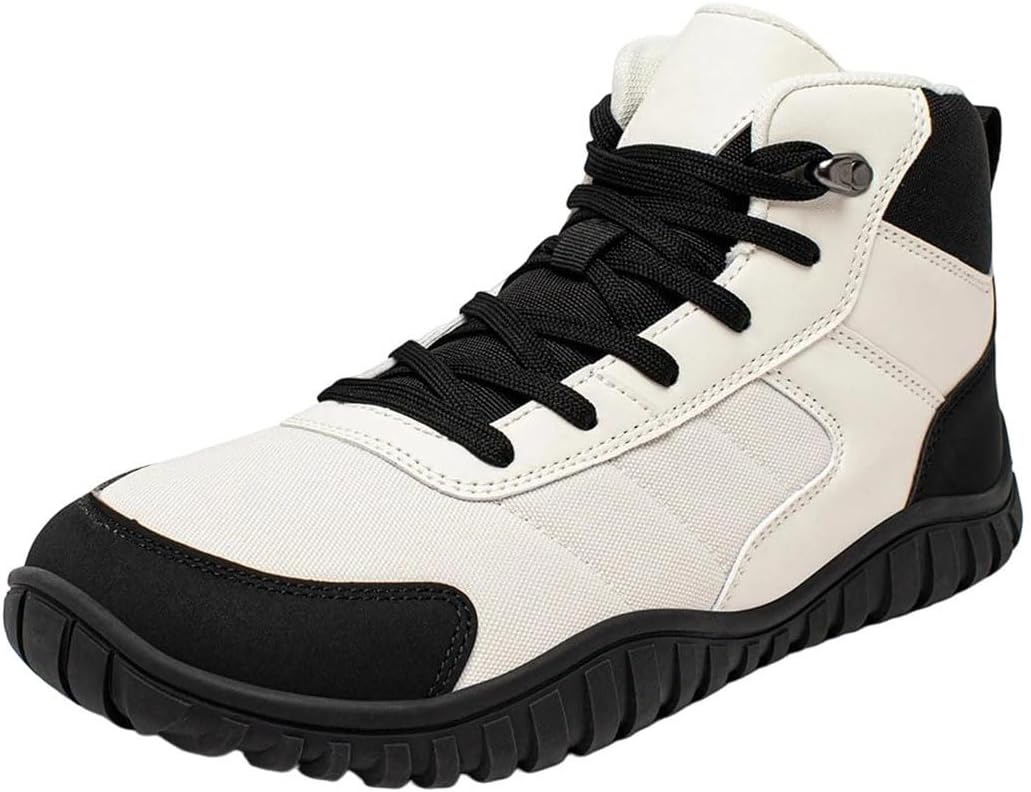 Мужские кроссовки с средней голенью и широкой носочной частью, походные ботинки для улицы, противоскользящие, из искусственной кожи Generic, белый/черный
Мужские кроссовки с средней голенью и широкой носочной частью, походные ботинки для улицы, противоскользящие, из искусственной кожи Generic, белый/черный