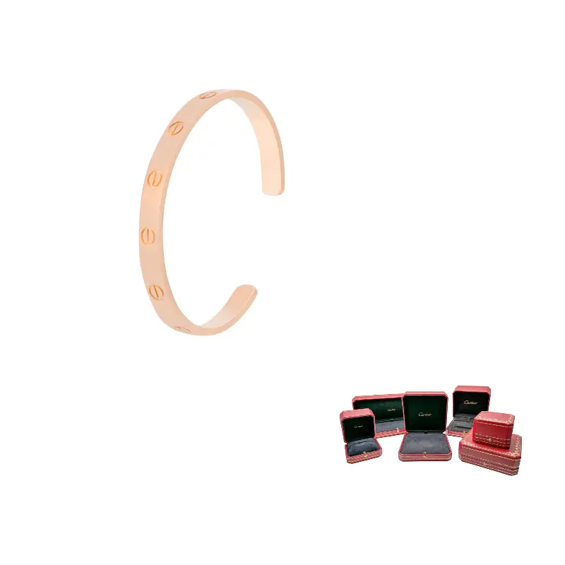 Cartier Браслеты LOVE Series 18K Rose Gold Unisex
Cartier Браслеты LOVE Series 18K Rose Gold Unisex