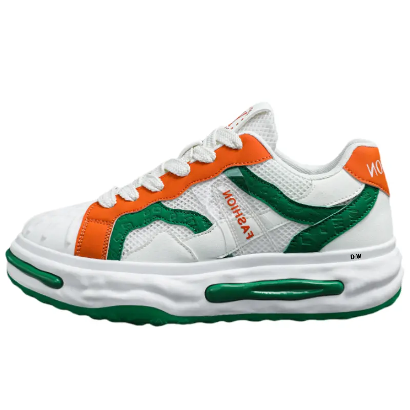 Низкие кроссовки для скейтбординга для детей и подростков с амортизацией ударов и износостойкостью D&W, белый/зеленый
Низкие кроссовки для скейтбординга для детей и подростков с амортизацией ударов и износостойкостью D&W, белый/зеленый