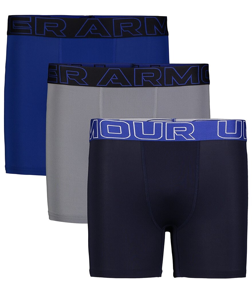 Твердые боксеры Under Armour Little/Big Boys 4–20 Performance Tech, набор из 3 шт., синий
Твердые боксеры Under Armour Little/Big Boys 4–20 Performance Tech, набор из 3 шт., синий