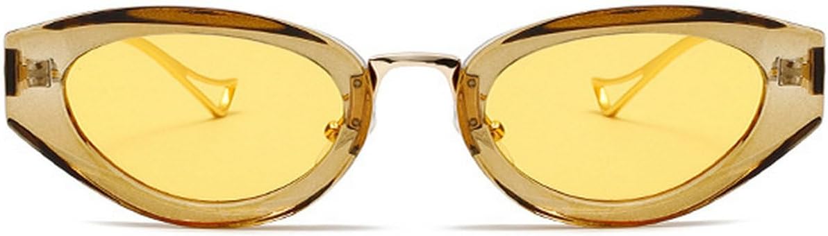 Laureles Классические солнцезащитные очки «кошачий глаз» в маленькой оправе для женщин, ретро-очки в металлической оправе, овальные солнцезащитные очки для мужчин, панк-очки для вождения, C5
Laureles Классические солнцезащитные очки «кошачий глаз» в маленькой оправе для женщин, ретро-очки в металлической оправе, овальные солнцезащитные очки для мужчин, панк-очки для вождения, C5