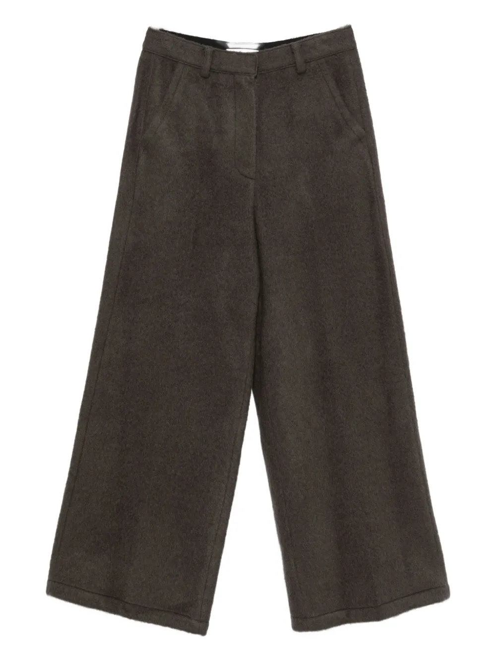 Шерстяные брюки из букле Low Classic, серый
Шерстяные брюки из букле Low Classic, серый