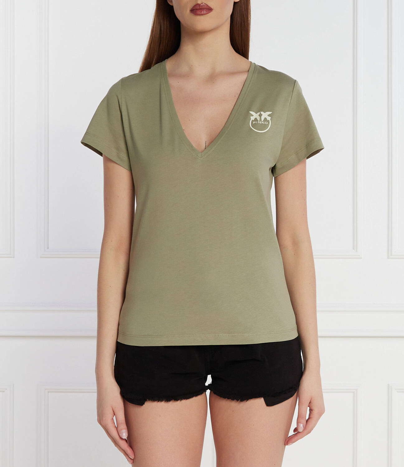 Футболка Pinko Regular Fit, фисташковый
Футболка Pinko Regular Fit, фисташковый