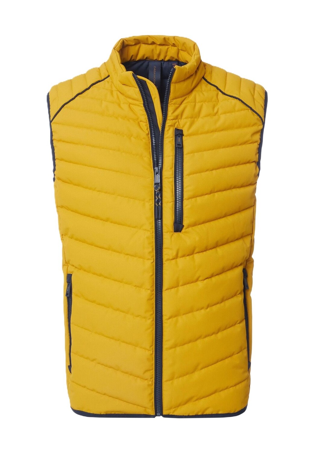 Жилет стеганый, воротник стойка, мужской CASAMODA, желтый
Жилет стеганый, воротник стойка, мужской CASAMODA, желтый