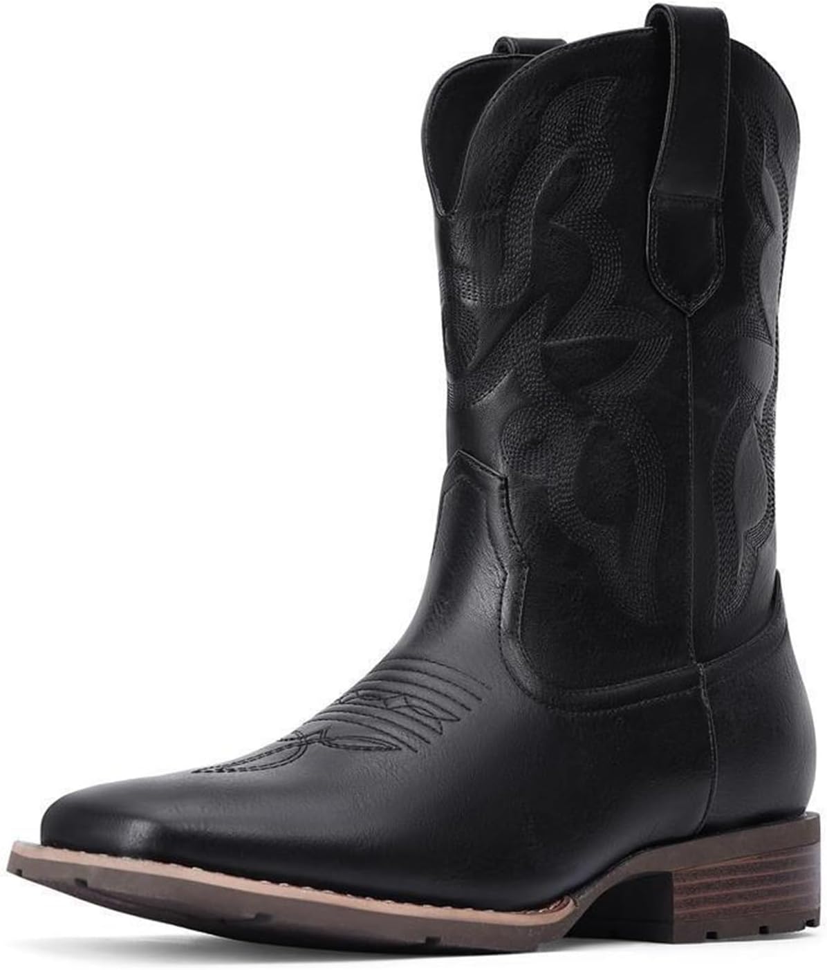 Мужские ковбойские сапоги Классические западные ковбойские сапоги с квадратным носком, вышивкой, квадратным массивным каблуком, сапоги средней длины Generic, черный
Мужские ковбойские сапоги Классические западные ковбойские сапоги с квадратным носком, вышивкой, квадратным массивным каблуком, сапоги средней длины Generic, черный