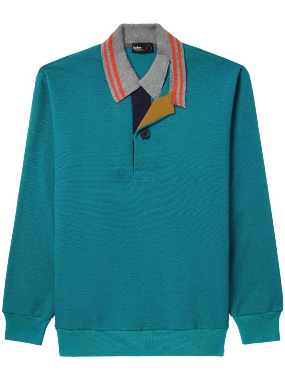 Рубашка поло в технике пэчворк Kolor, синий
Рубашка поло в технике пэчворк Kolor, синий