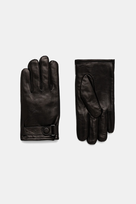Кожаные перчатки Armani Exchange, черный
Кожаные перчатки Armani Exchange, черный