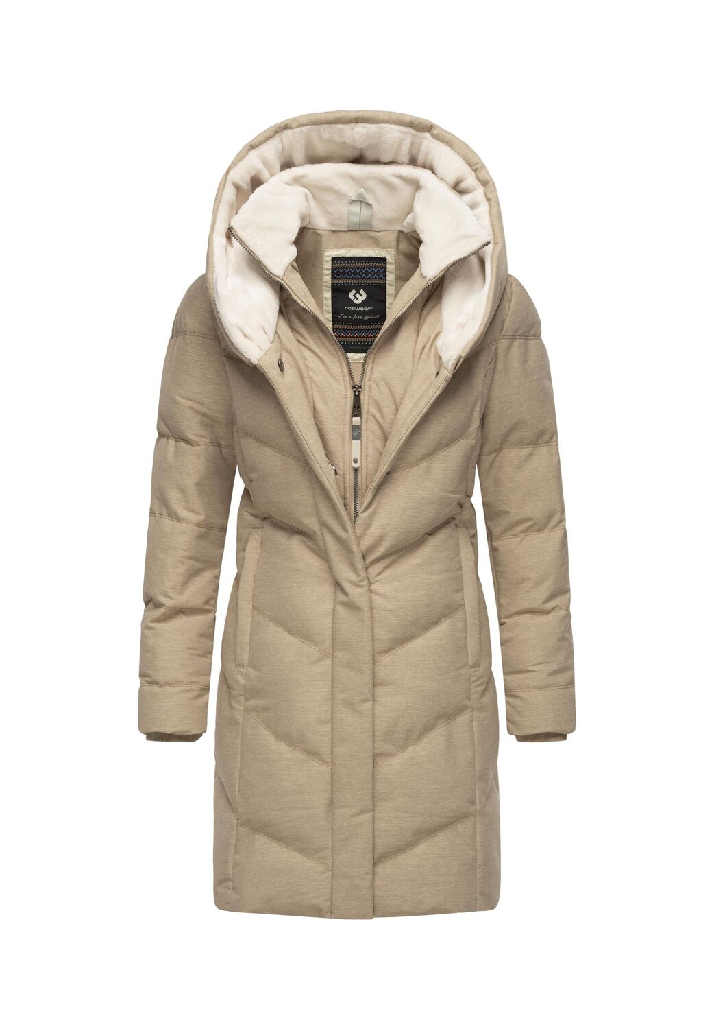 Стеганое пальто Наталка Cosy Ragwear, серо-коричневый
Стеганое пальто Наталка Cosy Ragwear, серо-коричневый