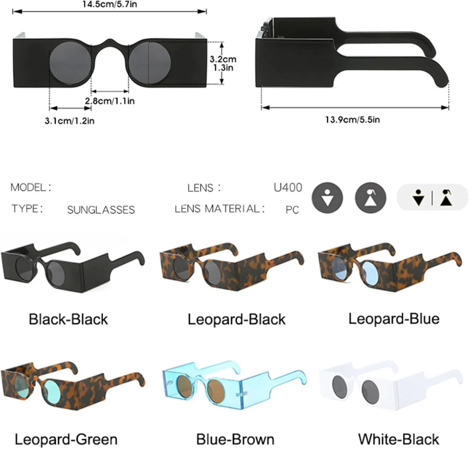 Винтажные панк-солнцезащитные очки круглой формы для женщин, ретро, уникальные, модные, с широкими дужками, защита от УФ-излучения UV400 TVTBBVV, Black-black
Винтажные панк-солнцезащитные очки круглой формы для женщин, ретро, уникальные, модные, с широкими дужками, защита от УФ-излучения UV400 TVTBBVV, Black-black