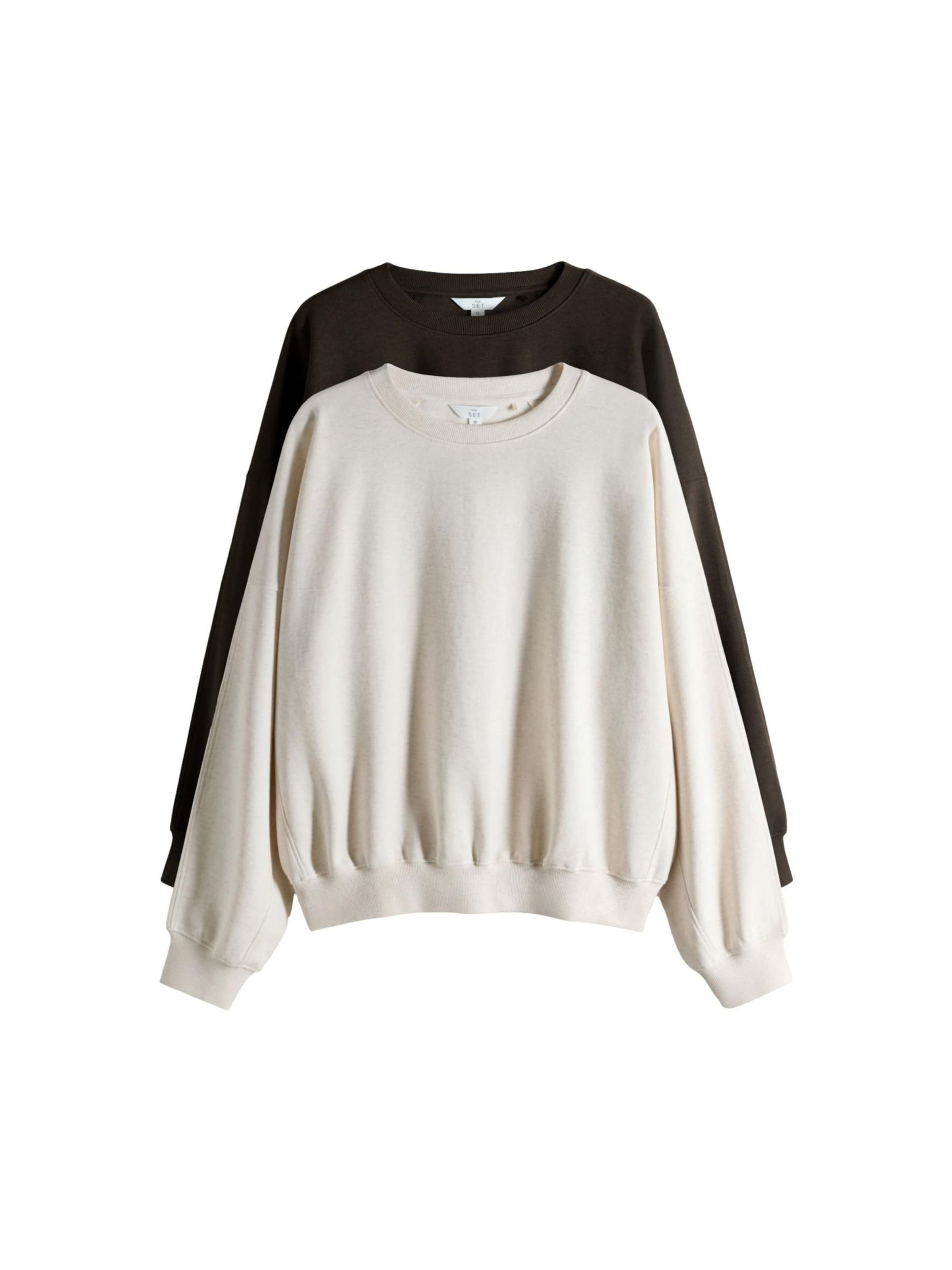 The Set Свитшот в цвете Chocolate, Natural White, Белый, The Set Свитшот в цвете Chocolate, Natural White
The Set Свитшот в цвете Chocolate, Natural White, Белый, The Set Свитшот в цвете Chocolate, Natural White