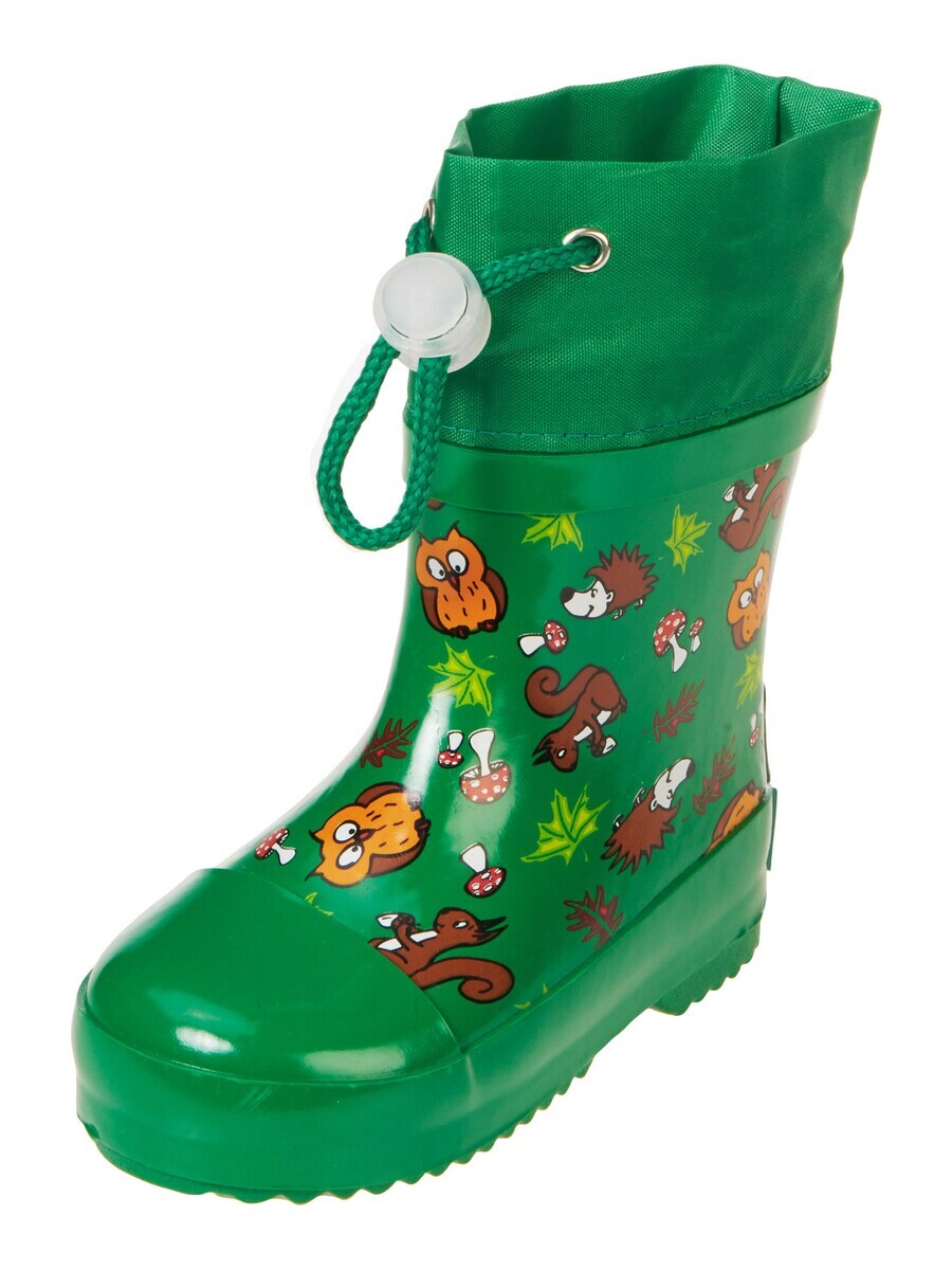 Ботинки PLAYSHOES Rubber Boots Waldtiere, зеленый
Ботинки PLAYSHOES Rubber Boots Waldtiere, зеленый