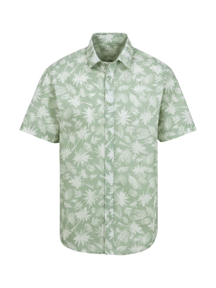 Гавайская рубашка с светло-зеленым принтом Beach Time
Гавайская рубашка с светло-зеленым принтом Beach Time