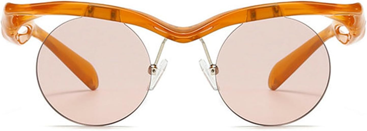 Винтажные круглые солнцезащитные очки без оправы «Хелена» для женщин и мужчин, роскошные панк-очки в маленькой оправе для женщин, для активного отдыха и путешествий, защита от ультрафиолета UV400 helena, C7
Винтажные круглые солнцезащитные очки без оправы «Хелена» для женщин и мужчин, роскошные панк-очки в маленькой оправе для женщин, для активного отдыха и путешествий, защита от ультрафиолета UV400 helena, C7