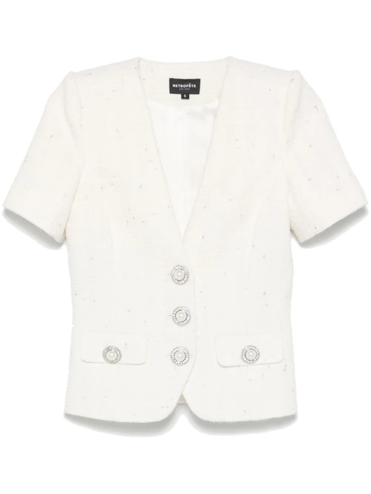 Рубашка Retrofete Makena Tweed, белый
Рубашка Retrofete Makena Tweed, белый