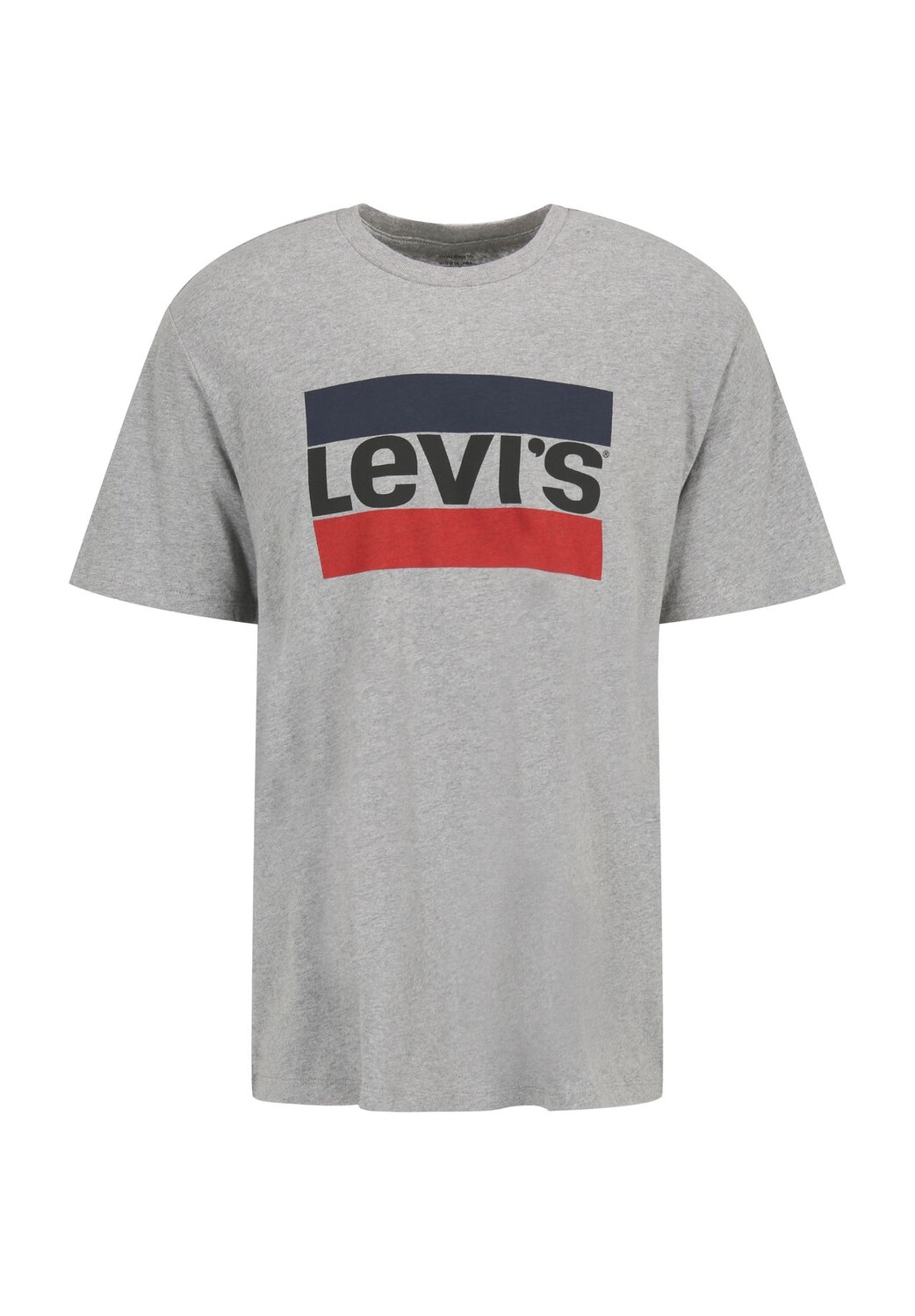 Футболка с логотипом, круглый вырез, мужская Levi's, серый
Футболка с логотипом, круглый вырез, мужская Levi's, серый