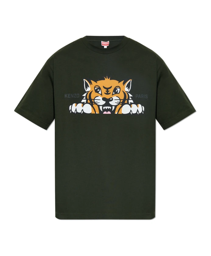 Футболка с логотипом Kenzo, зеленый
Футболка с логотипом Kenzo, зеленый