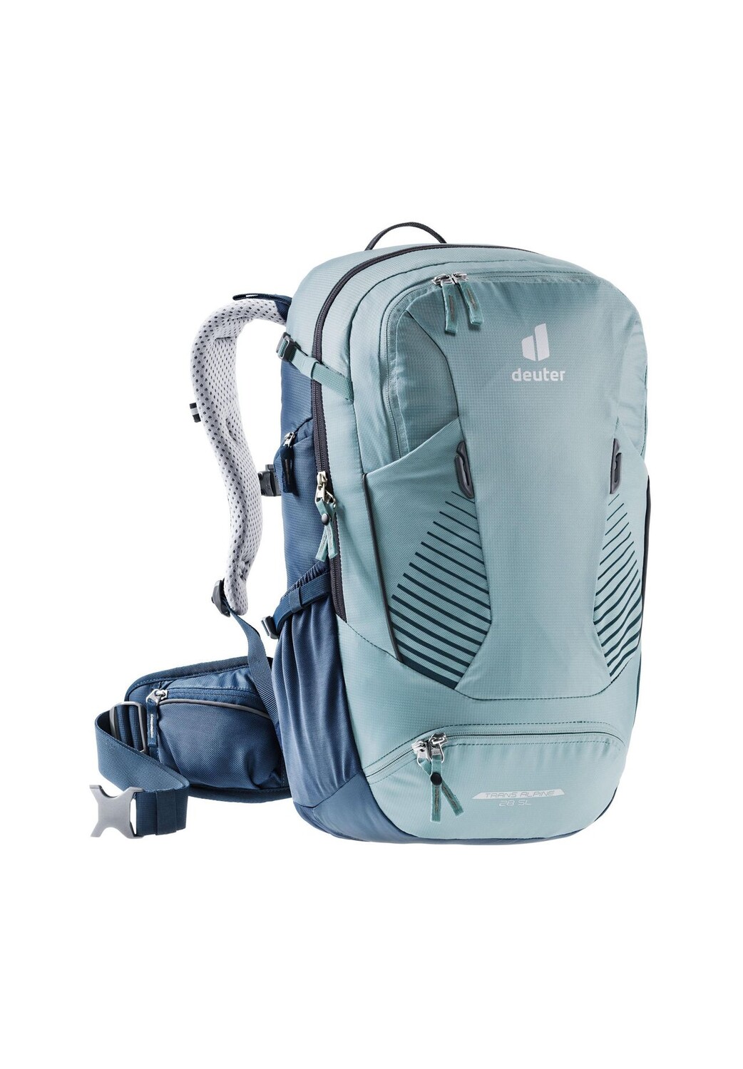 Велосипедный рюкзак Trans Alpine 28 SL нагрудный ремень, компрессионные ремни, контактная спинка, подготовка для системы гидратации, съемный коврик для сиденья, встроенный дождевик для женщин deuter, цвет Dusk-Marine
Велосипедный рюкзак Trans Alpine 28 SL нагрудный ремень, компрессионные ремни, контактная спинка, подготовка для системы гидратации, съемный коврик для сиденья, встроенный дождевик для женщин deuter, цвет Dusk-Marine