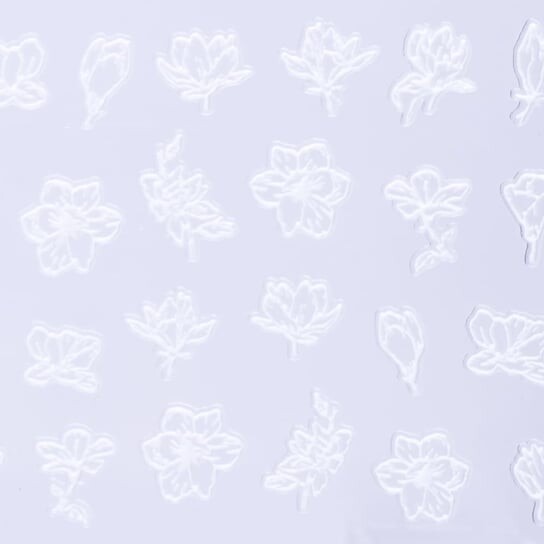 5D Самоклеящиеся выпуклые акриловые наклейки для ювелирных изделий № 93, белые, AllePaznokcie
5D Самоклеящиеся выпуклые акриловые наклейки для ювелирных изделий № 93, белые, AllePaznokcie