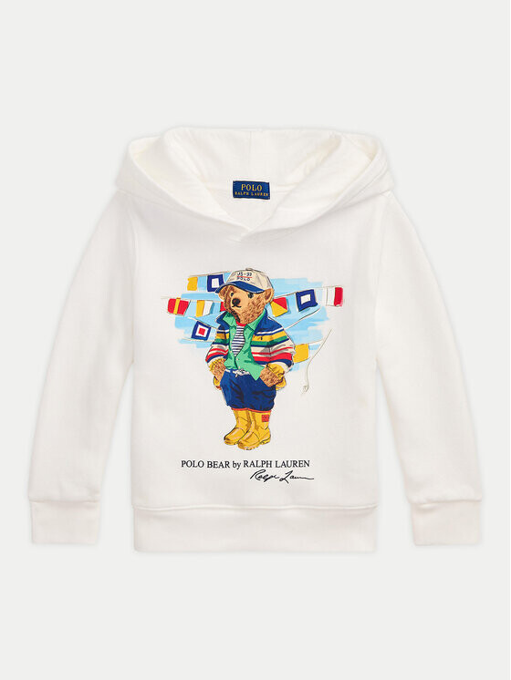 Толстовка обычного кроя Polo Ralph Lauren, белый 
Толстовка обычного кроя Polo Ralph Lauren, белый