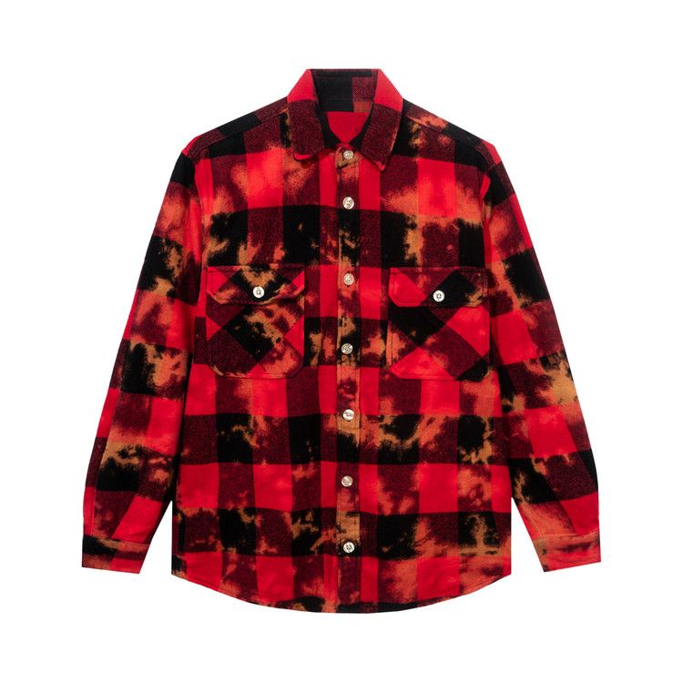 Топ Anti Social Social Club Chromey Tie Dye Flannel, Red
Топ Anti Social Social Club Chromey Tie Dye Flannel, Red