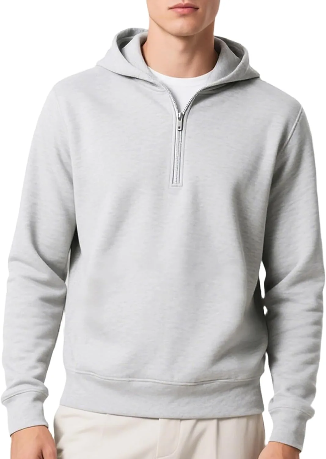 Мужская толстовка с капюшоном и молнией на четверть Mlgaril
Мужская толстовка с капюшоном и молнией на четверть Mlgaril