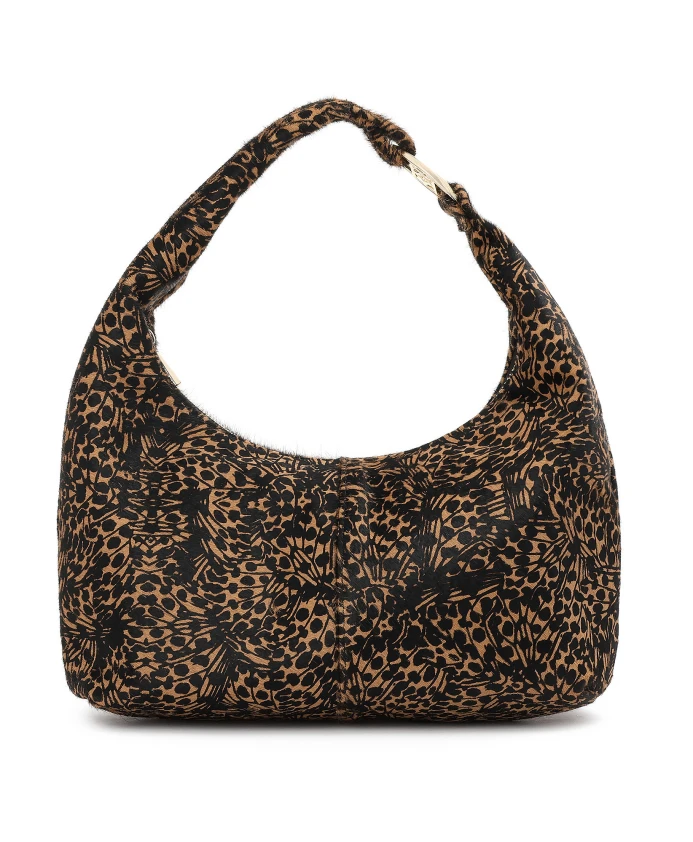 Маленькая сумочка с щетиной с животным принтом Kazar, коричневый
Маленькая сумочка с щетиной с животным принтом Kazar, коричневый