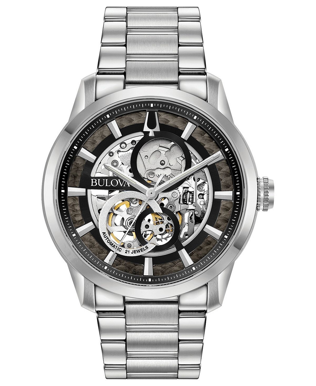 Мужские автоматические часы Sutton с браслетом из нержавеющей стали, 43 мм Bulova
Мужские автоматические часы Sutton с браслетом из нержавеющей стали, 43 мм Bulova